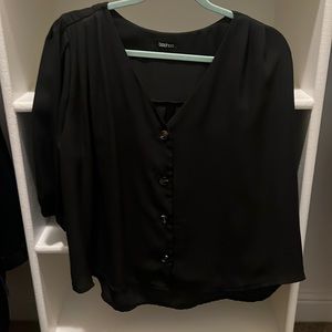 Chiffon half sleeve business top